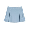 PARSON PLEATED SKIRT (CORDUROY) - BARRINGTON BLUE