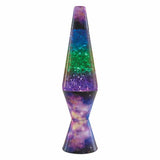 14.5" LAVA LAMP COLORMAX GALEXY- SILVER STAR GLITTER/TRICOLOR