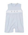 ANCHORS SLEEVELESS PLAY WITH SMOCKING