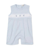 ANCHORS SLEEVELESS PLAY WITH SMOCKING