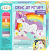 STRING ART PICTURES- UNICORN