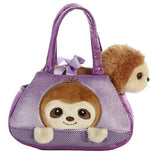 PEEK A BOO SLOTH- PURPLE