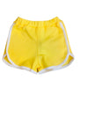 YELLOW ATHLETIC SHORTS