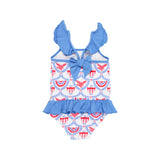 ST LUCIA SWIMSUIT- AMERICAN SWAG
