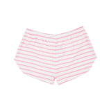 CHERYL SHORTS HAMPTONS HOT PINK STRIPE