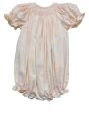 LULU BEBE SMOCKED BUBBLE - PEA