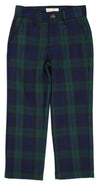 PREP SCHOOL PANTS - PERWICK BLACK WATCH WITH NANTUCKET NAVY STORK