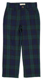 PREP SCHOOL PANTS - PERWICK BLACK WATCH WITH NANTUCKET NAVY STORK