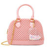 JELLY BEAD BOWLING BAG- PINK