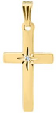 14K GF CROSS P613A