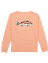 LONG SLEEVE REDFISH MELON COLOR SHIRT