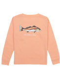 LONG SLEEVE REDFISH MELON COLOR SHIRT