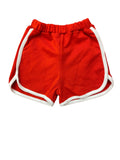 RED ATHLETIC SHORTS