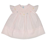SMOCKED BUTTERFLY DRESS WITH BLOOMER
