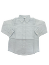 MICHAEL LONG SLEEVE LINEN BUTTON DOWN - BLUE