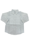 MICHAEL-Long Sleeve Linen Button Down-Blue