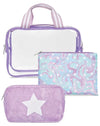 SUPERSTAR COSMETIC BAG TRIO
