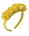 GIRLS YELLOW FLOWER HEADBAND