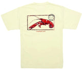 PERFORMANCE SHORT SLEEVE TEE CRAWFISH SEASON LIGHT YELLOW