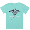 MANTA RAY SHORT SLEEVE SEAFOAM SHIRT