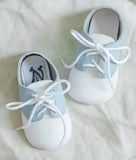 SOFT SOLED OXFORD - WHITE/LIGHT BLUE