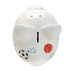 SPORTS PAPER STAR PIGGY BANK