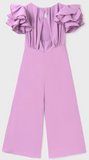 GIRLS LILAC PURPLE JUMPSUIT