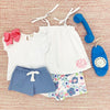 LAINEY'S LITTLE TOP - WORTH AVENUE WHITE