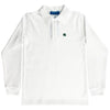 HARRY LONG SLEEVE POLO - WHITE