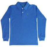 BAILEY BOYS HARRY LONG SLEEVE POLO - DUSK