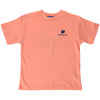 J BAILEY SHORT SLEEVE LOGO TEE - BLUE CRAB ON CANTALOUPE