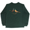 J. BAILEY LONG SLEEVE LOGO TEE - PHEASANTS ON HUNTER