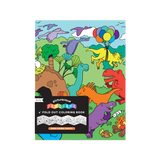 OOLY PICTURESQUE PANORAMA COLORING BOOK- DINO PICNIC PARTY