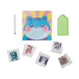 OOLY RAZZLE DAZZLE DIY GEM ART KIT- CUTESY CAT