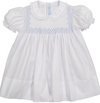 Vintage Smocked Bodice Dress 17470
