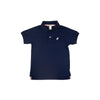 PRIM & PROPER POLO - NANTUCKET NAVY