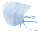 BOYS BLUE PINTUCKED BONNET