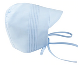 Boys Blue Pintucked Bonnet