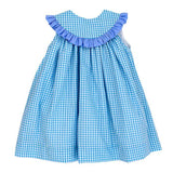 BAILEY BOYS COASTAL GINGHAM FLOAT DRESS