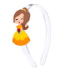 CUTE DOLL YELLOW DRESS HEADBAND