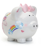 Unicorn Rainbow Piggy Bank