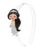 LILIES & ROSES CUTE DOLL BLACK HAIR HEADBAND