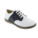 FOOTMATES CHEER OXFORD WHITE & NAVY