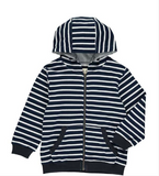 Stripe Hooded Top HB461B