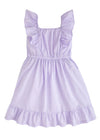 BRIGHTON DRESS - LILAC POLKADOT