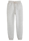 BISBY QUILTED JOGGER - GREY