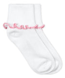 JEFFERIES SOCKS RIPPLE EDGE TURN CUFF SOCKS 1 PAIR - VARIOUS COLORS