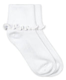 JEFFERIES SOCKS RIPPLE EDGE TURN CUFF SOCKS 1 PAIR - VARIOUS COLORS