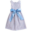 AUGUSTA PLAID/SKY - DRESS