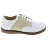 FOOTMATES CHEER OXFORD WHITE & ECRU